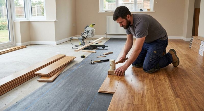 Bamboo Flooring Installation in Fall River, MA