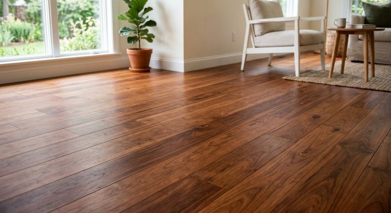 Cherry Floor Installation in Little Compton, RI