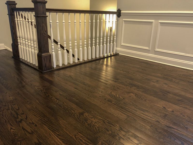 Dark Wood Floor Installation in Fall River, MA