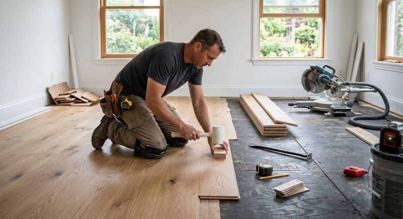 Hardwood Floor Installation in East Bridgewater, MA