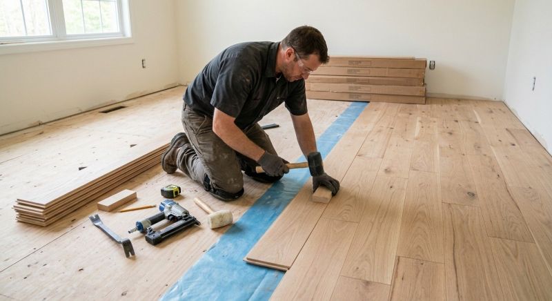 Hardwood Floor Installation in East Greenwich, RI