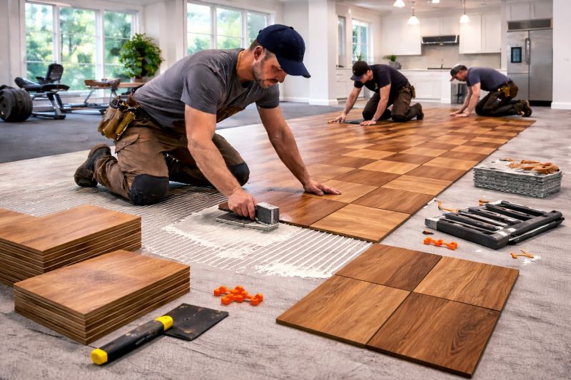 Hardwood Floor Installation in Norton, MA
