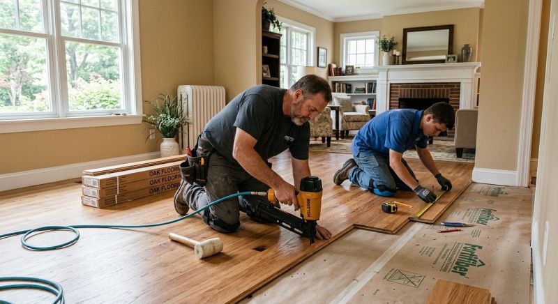 Hardwood Floor Installation in Providence, RI