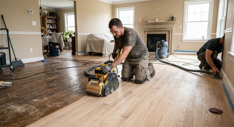 Hardwood Floor Renovation in Fall River, MA