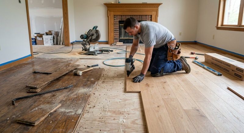 Hardwood Replacement in Fall River, MA