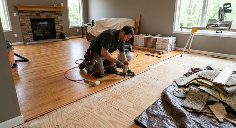 Hardwood Replacement in Fall River, MA