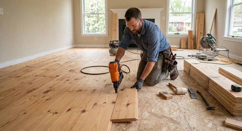 Wood Flooring Installation in Middleboro, MA