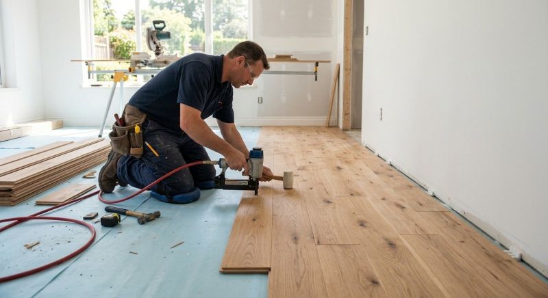 Wood Flooring Installation in Rochester, MA